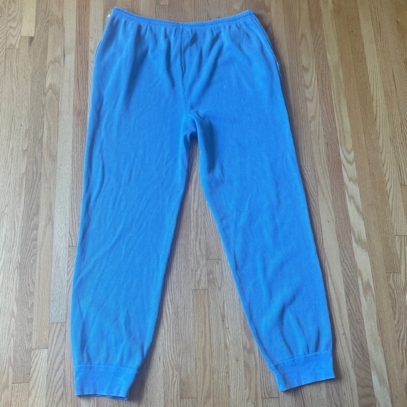 Sundry Pants Womens Large Blue Sunnyside Waffle Knit Jogger - Picture 3 of 3